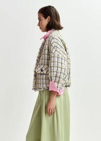 Jayden Oversized Bouclé Jacket