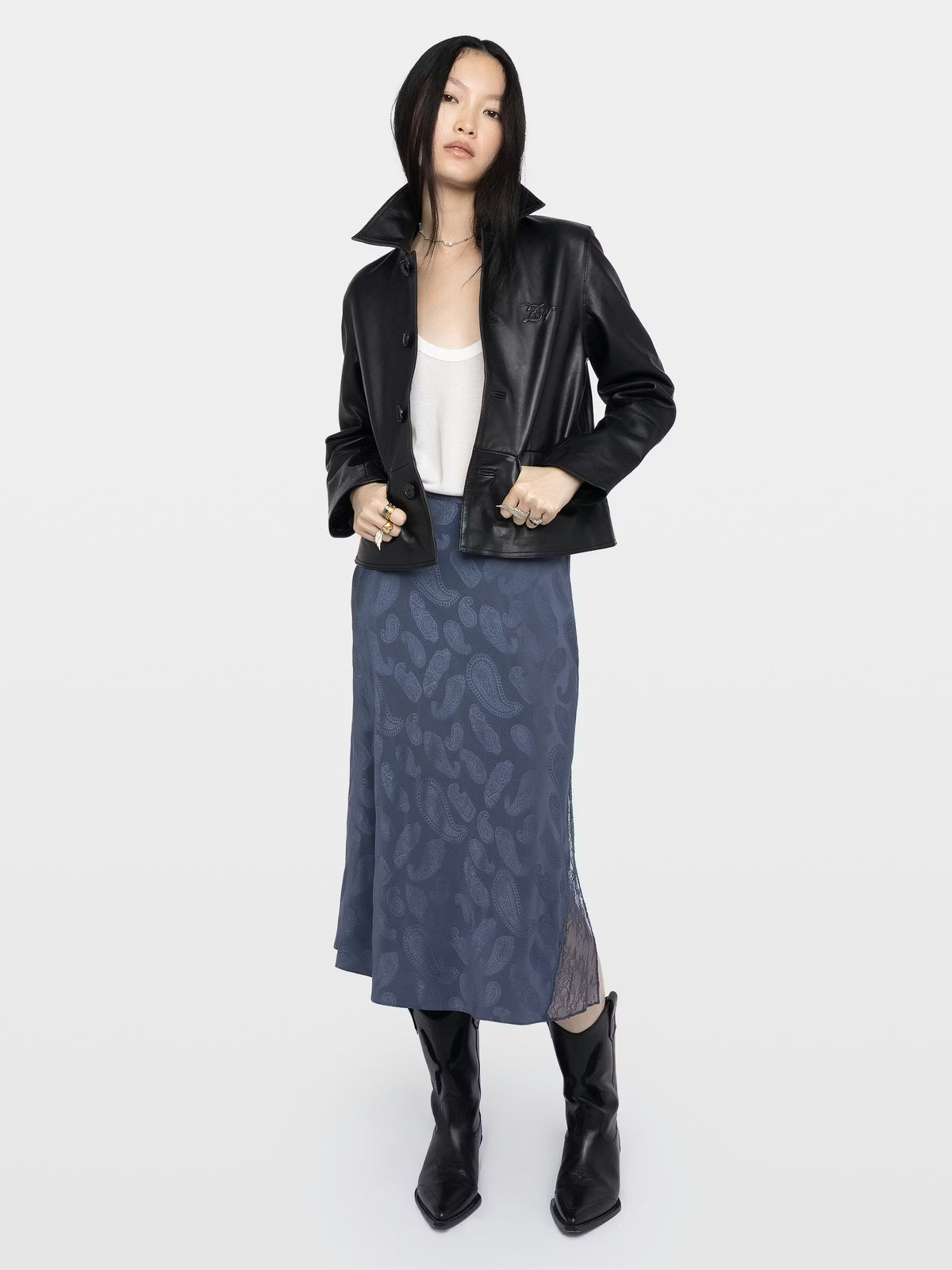 Jayla Silk Skirt