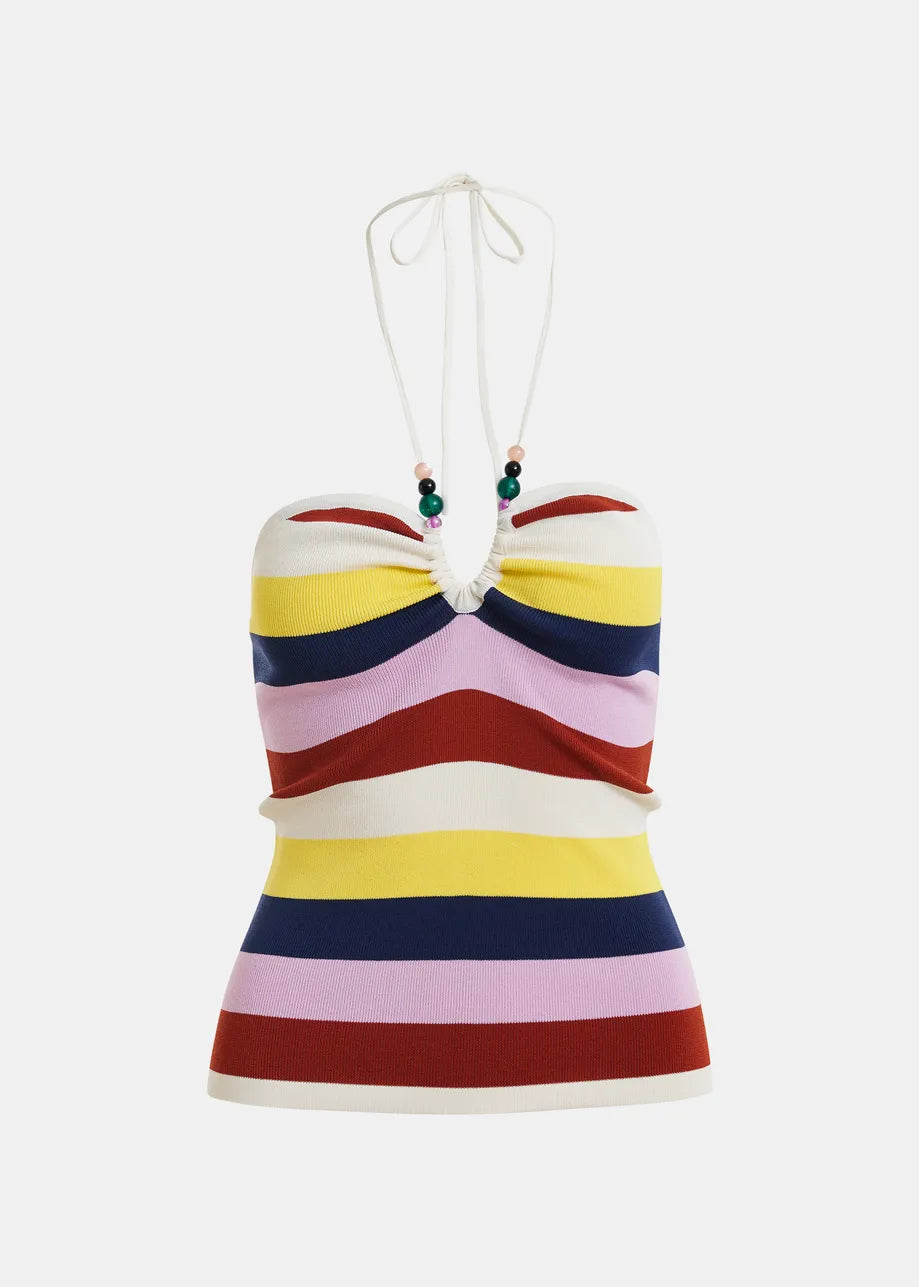 Jellie Halter Knit Top
