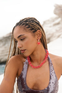 Jelly Heart Necklace