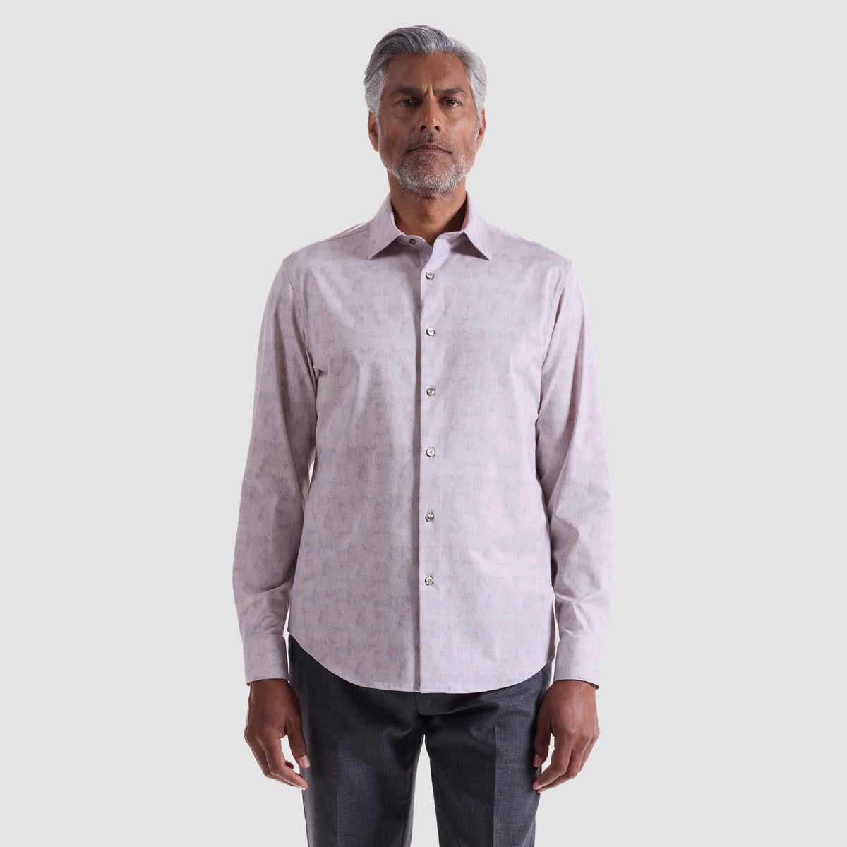 Jimmy Double Floral & Solid Shirt