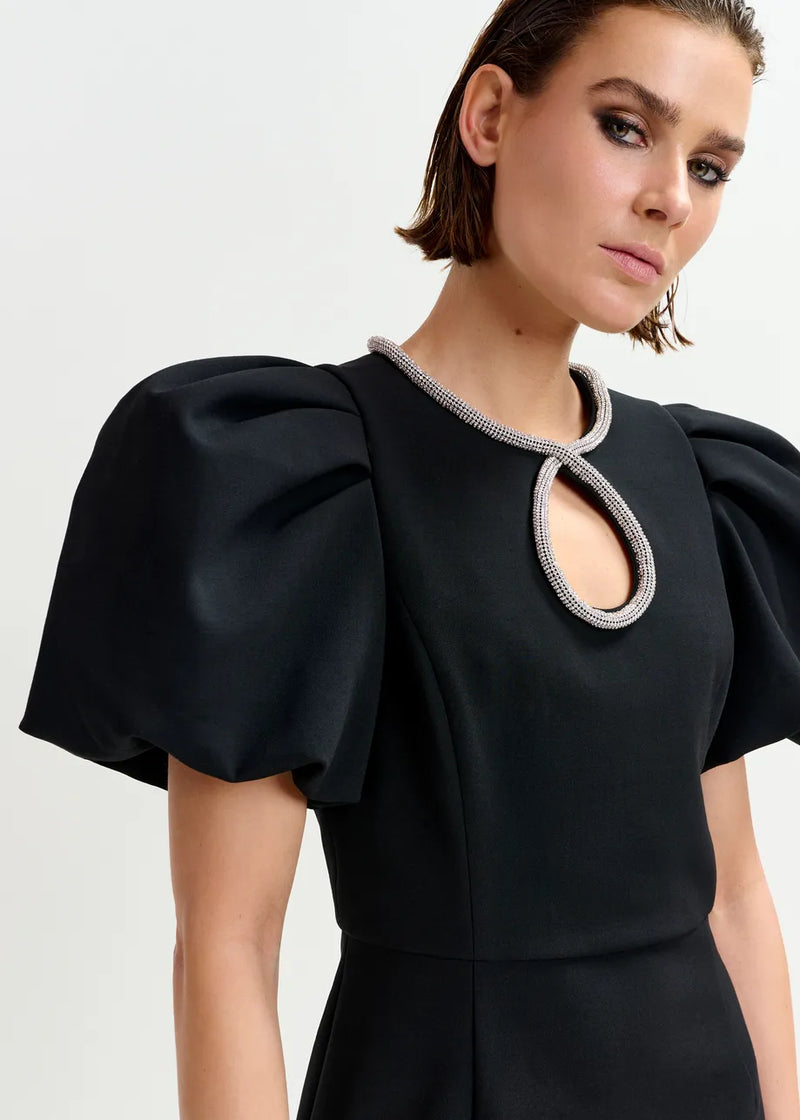 Jingle Puff Sleeve Dress