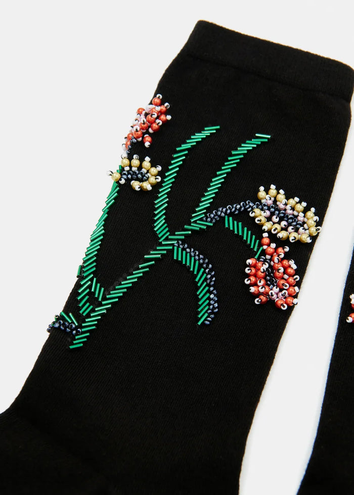 Jinto Embroidered Socks