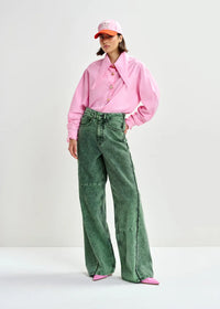 Jomato Elongated Collar Shirt