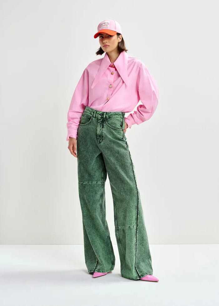 Jomato Elongated Collar Shirt