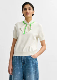 Jonda Contrast Collar