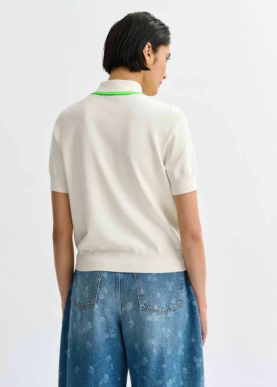 Jonda Contrast Collar
