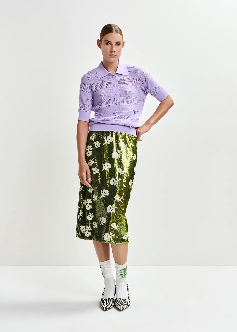 Jorinda Sequin Pencil Skirt