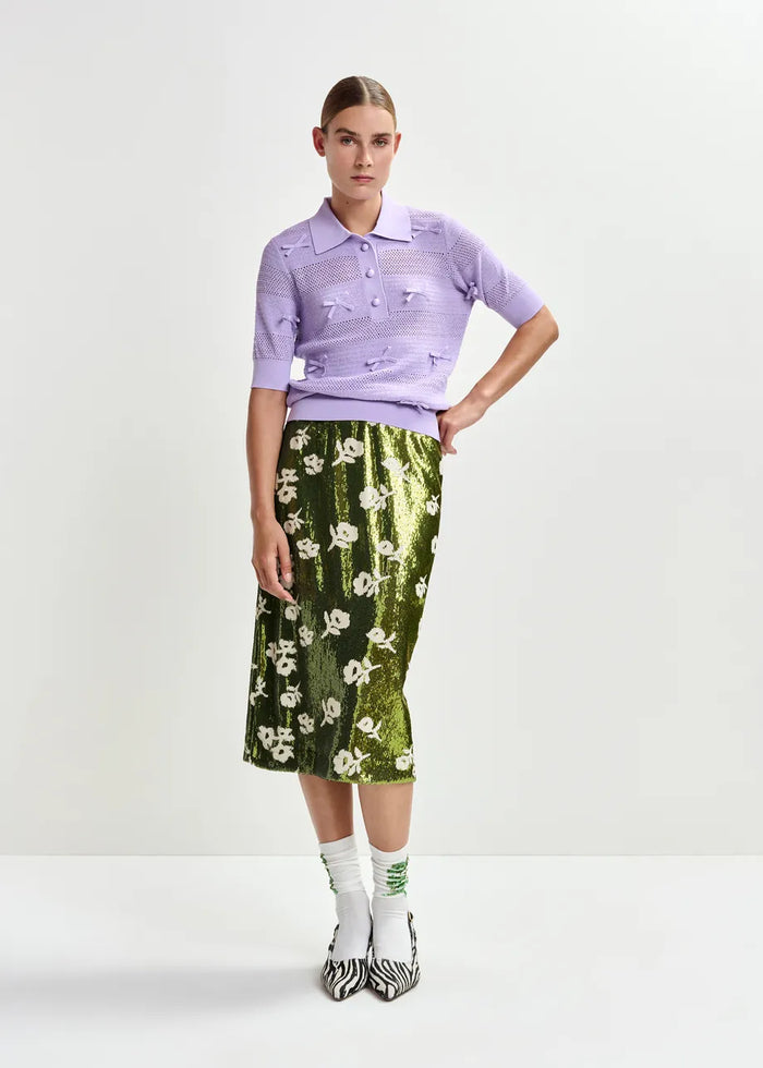 Jorinda Sequin Pencil Skirt