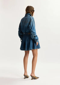Joss Flared Denim Shorts