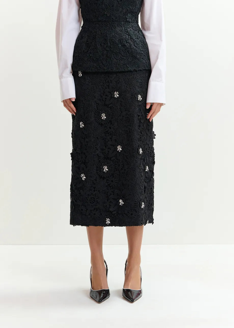 Jourget Rhinestone Skirt