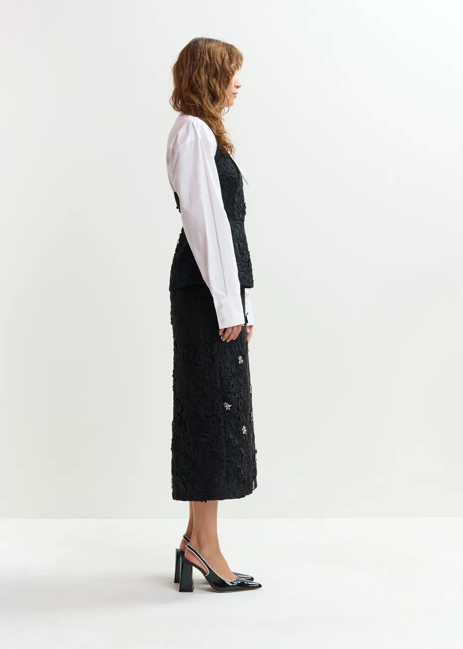 Jourget Rhinestone Skirt