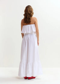 Joyce Belted Ruffle Dress