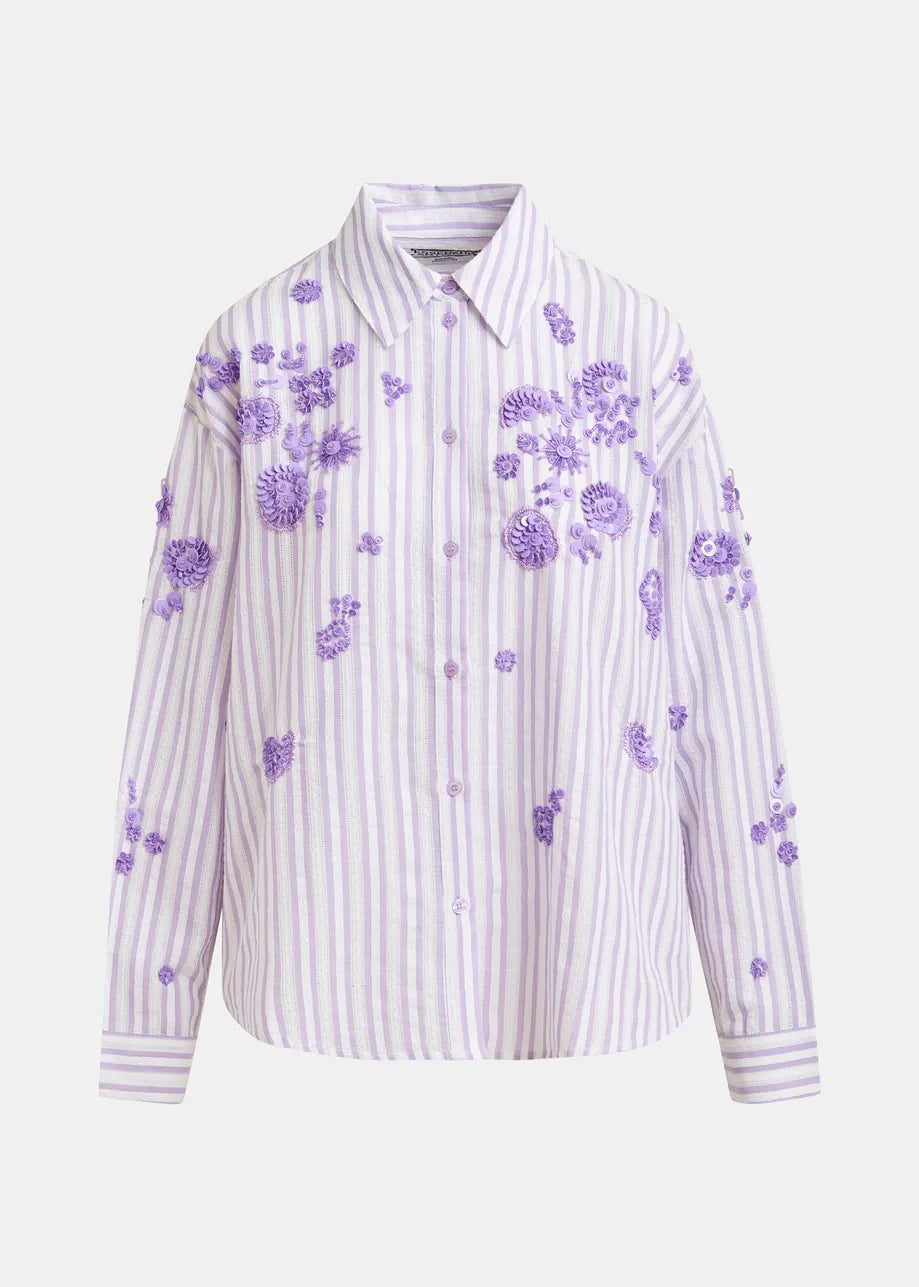 Julieta Floral Embellished Shirt