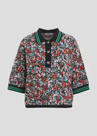 KARTOS Floral-Print Polo
