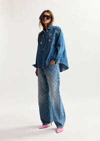 KATSU Barrel-Leg Jeans
