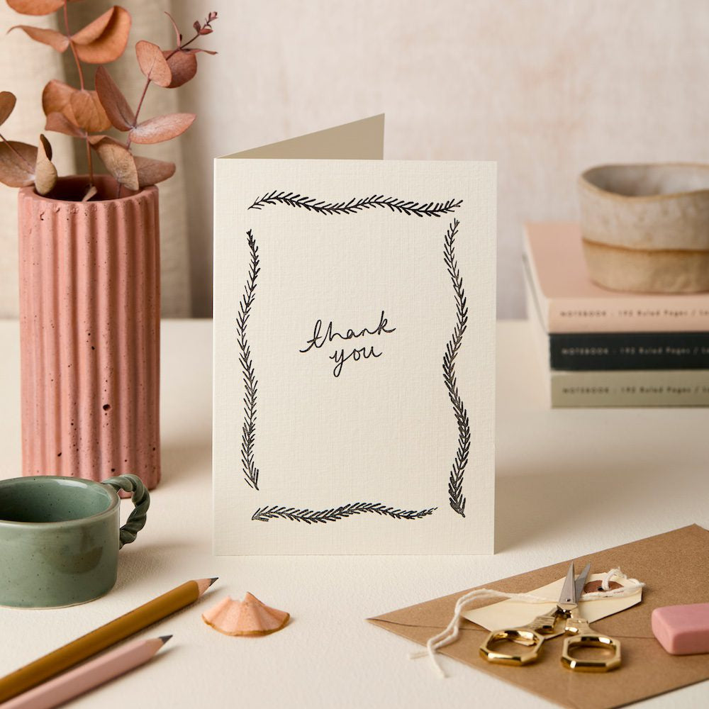 Thank You Fir Border