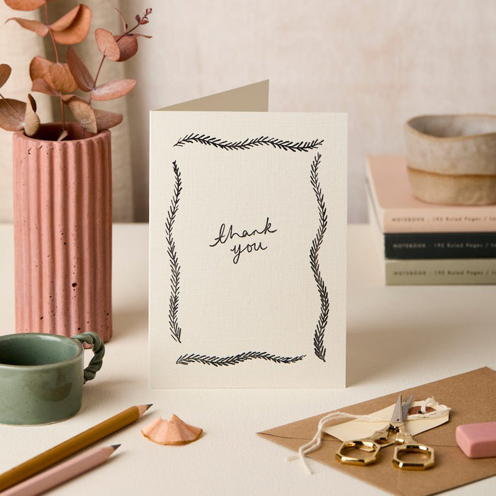 Thank You Fir Border