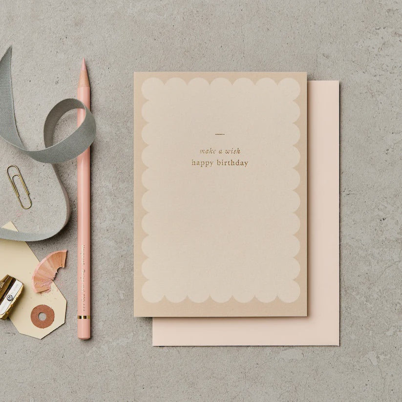 Make A Wish Happy Birthday Card