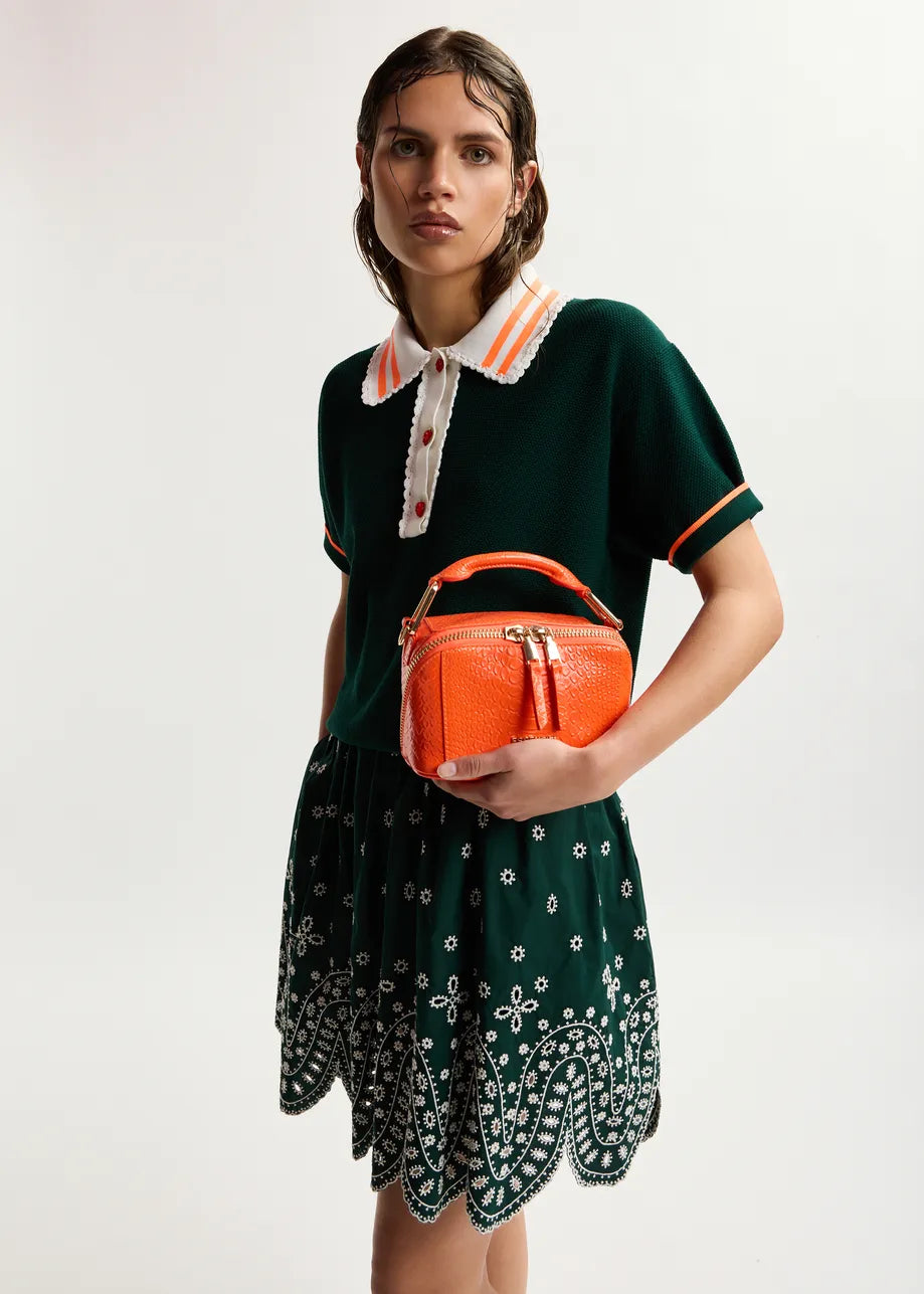Knit Polo Top