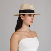 Courtney Vented Hemp Packable Fedora