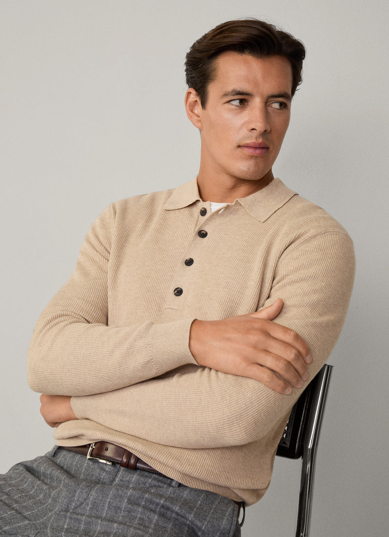 Knitted Rib Jumper