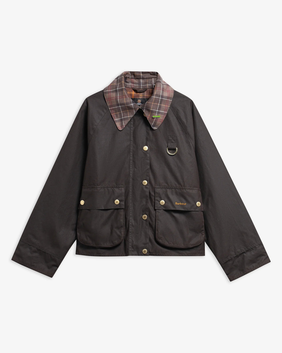 Tartan Collar Spey Waxed Jacket