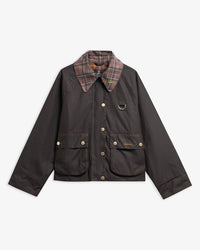 Tartan Collar Spey Waxed Jacket