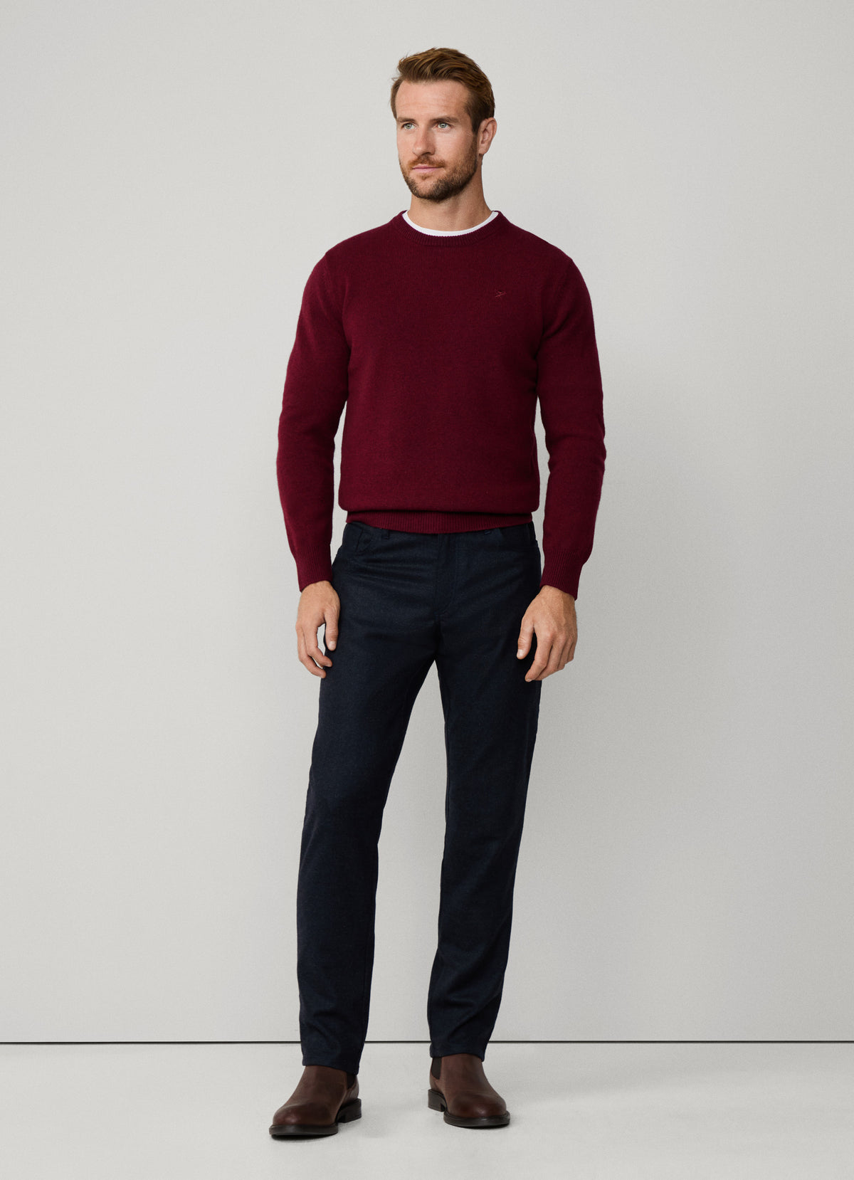 Lambswool Crew Neck Jumper