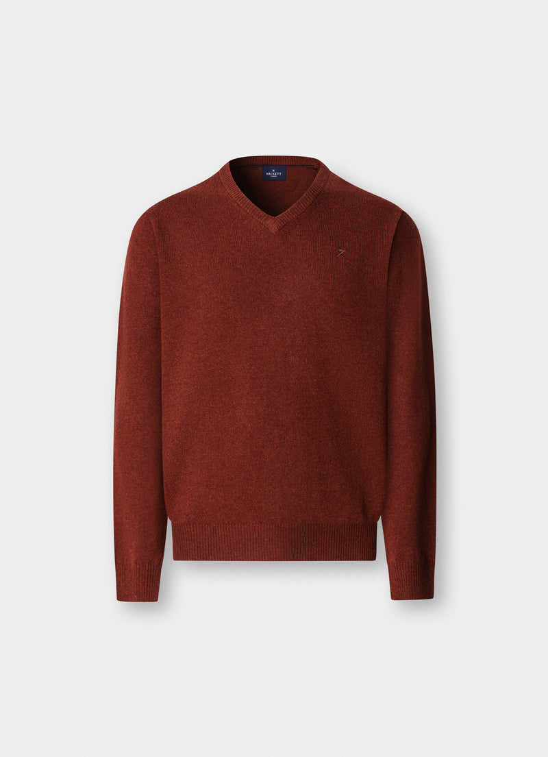 Lambswool V-Neck Jumper
