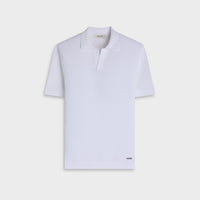Lattice Johnny Collar Polo