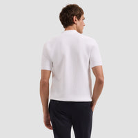 Lattice Johnny Collar Polo