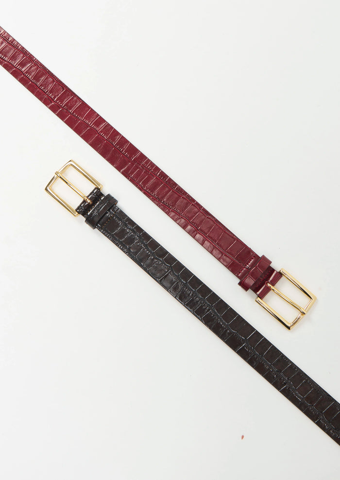 Lea Belt Garnet