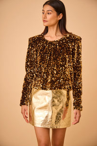 Libby Sequin Top