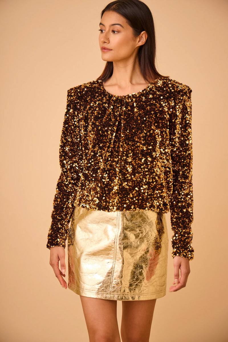 Libby Sequin Top