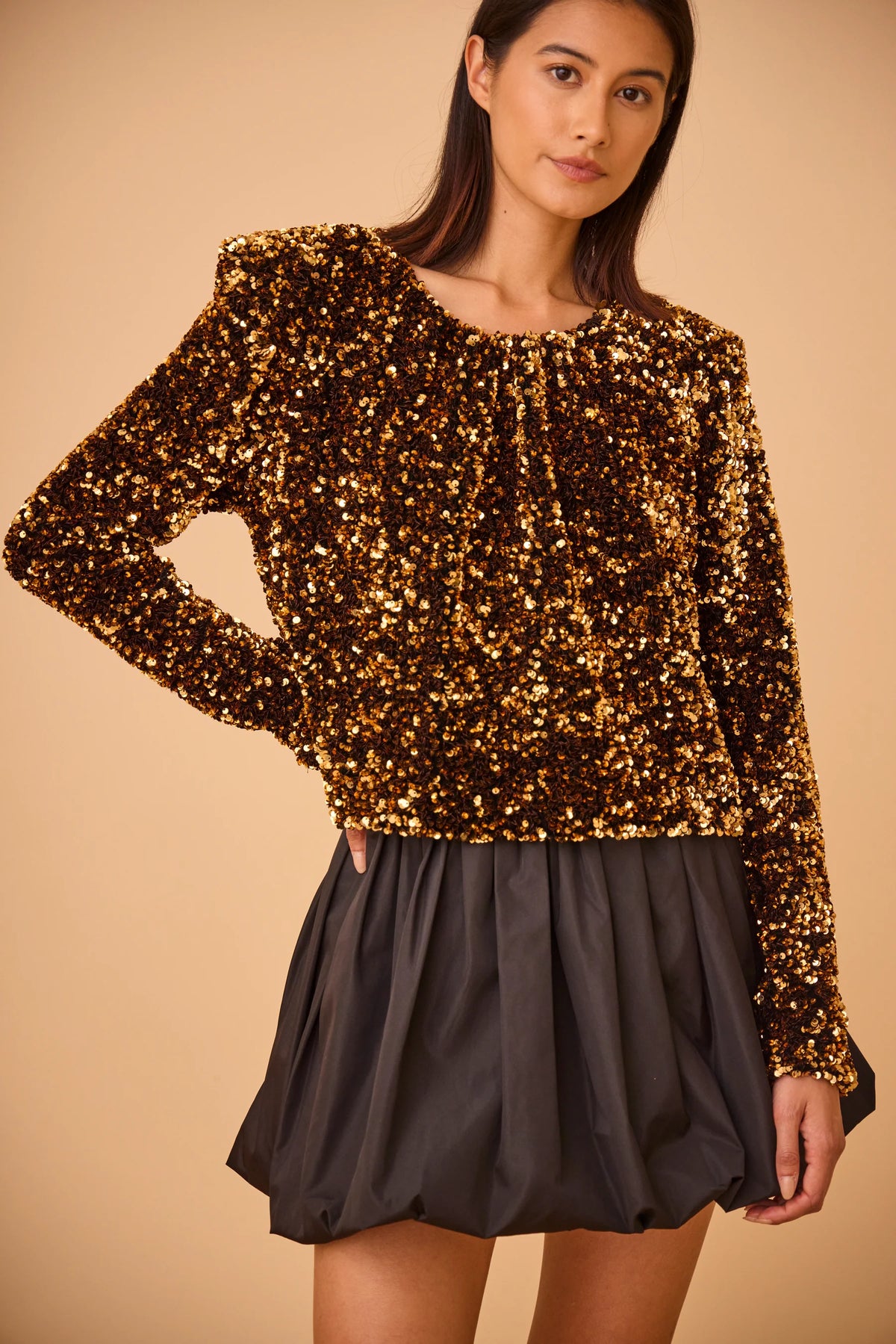 Libby Sequin Top