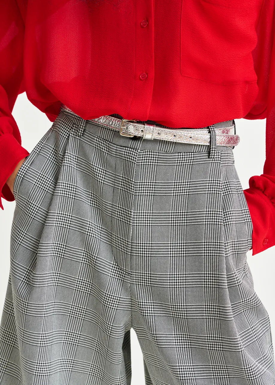 Lida Shiny Thin Belt