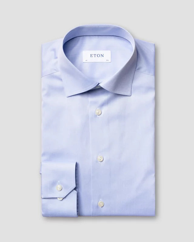 Light Blue Signature Twill Shirt