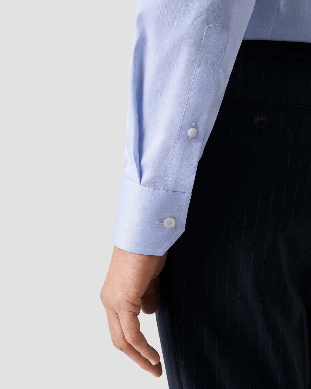 Light Blue Signature Twill Shirt