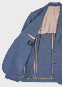 Linen-Cotton Buggy-Lined Blazer