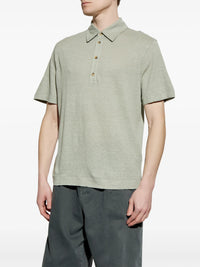 Linen Piqué Polo Shirt