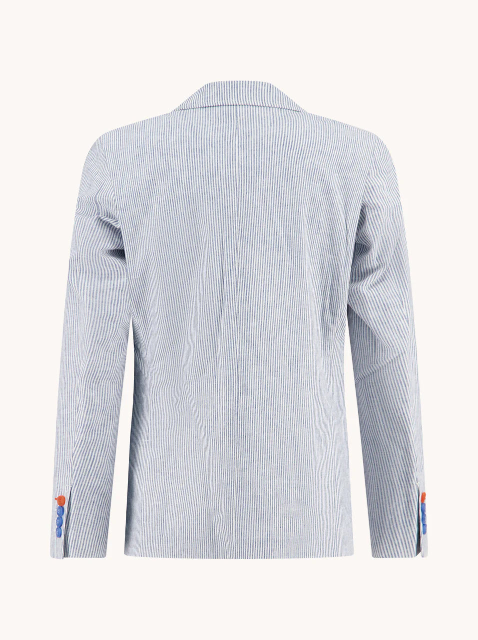Linen Stripe Blazer