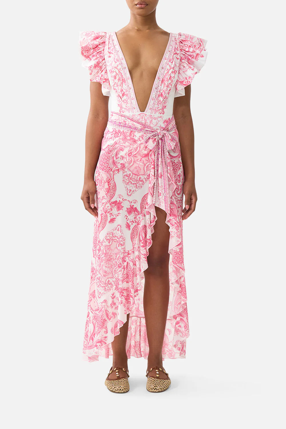 Long Sarong w Tie Waist
