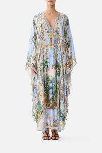 Long Kaftan With Waist Detail