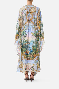Long Kaftan With Waist Detail