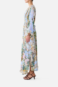 Long Kaftan With Waist Detail
