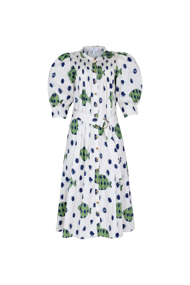 Lyle Belted Midi Dress
