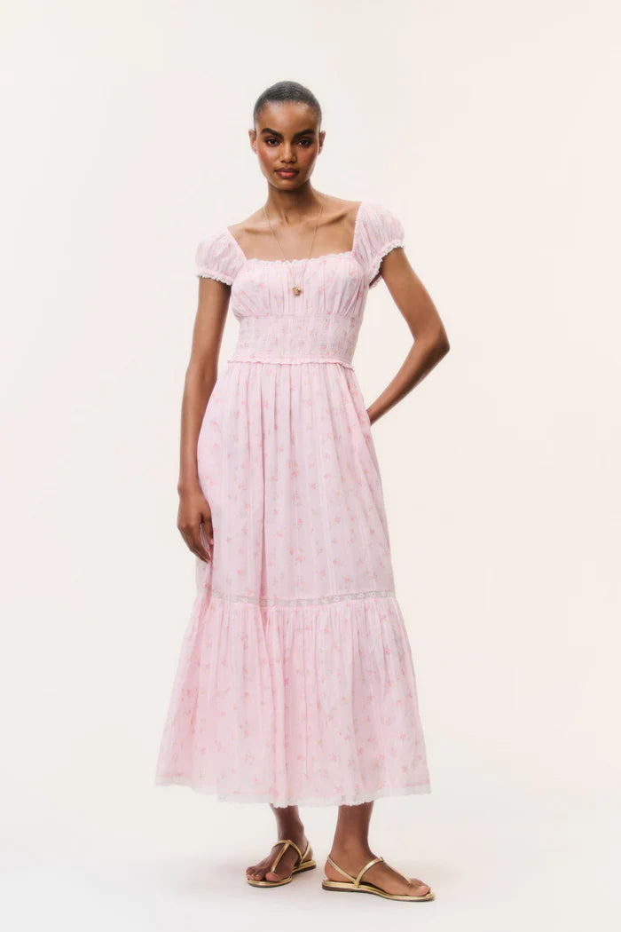 Lyssara Floral Maxi Dress