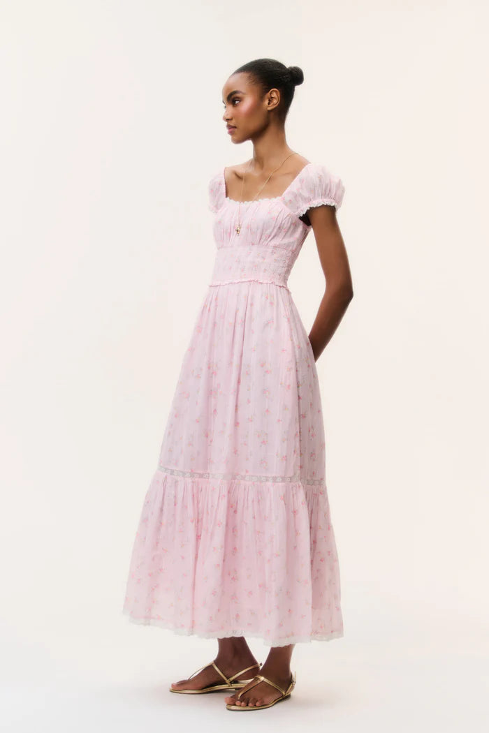 Lyssara Floral Maxi Dress