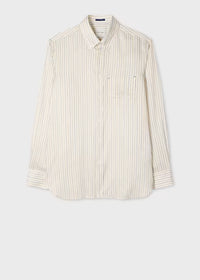 Regular-Fit Lyocell-Silk Shirt